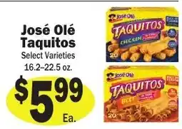 Sellers Bros Jose Ole Taquitos offer