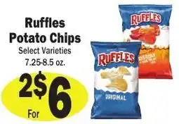 Sellers Bros Ruffles potato chips offer