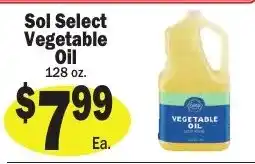 Sellers Bros Sol Select Vegetable Oil offer