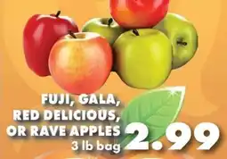 Sullivan's Foods Fuji, Gala, Red Delicious, Or Rave Apples offer