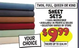 Ollie's SHEET SETS offer