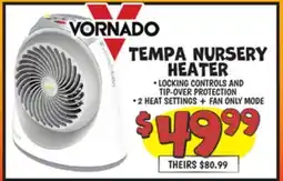 Ollie's VORNADO TEMPA NURSERY HEATER offer