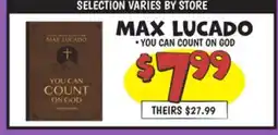 Ollie's MAX LUCADO offer