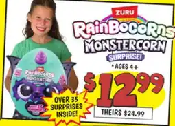 Ollie's ZURU RainBocorns MONSTERCORN SURPRISE! offer