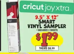 Ollie's Cricut Joy Xtra Smart Vinyl Sampler offer
