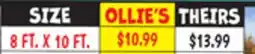 Ollie's PREMIUM HEAVY DUTY TARPS offer