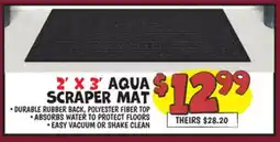 Ollie's AQUA SCRAPER MAT offer