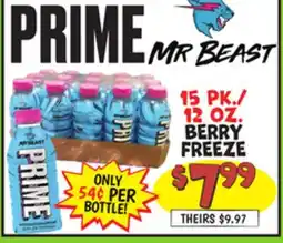 Ollie's PRIME MR BEAST BERRY FREEZE offer