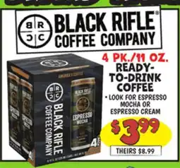 Ollie's BLACK RIFLE COFFEE COMPANY offer