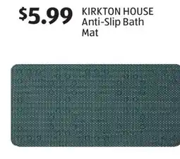 Aldi KIRKTON HOUSE Anti-Slip Bath Mat offer