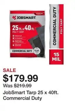 Tractor Supply Company JobSmart Tarp 25 x 40ft. Commercial Duty offer