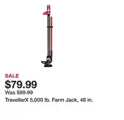Tractor Supply Company TravellerX 5,000 lb. Farm Jack, 48 in offer