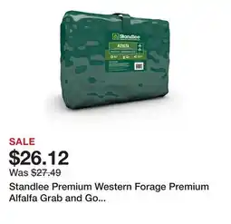 Tractor Supply Company Standlee Premium Western Forage Premium Alfalfa Grab and Go Compressed Hay Bale, 50 lb offer