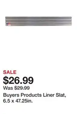 Tractor Supply Company Buyers Products Liner Slat, 6.5 x 47.25in offer