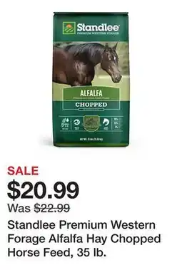 Tractor Supply Company Standlee Premium Western Forage Alfalfa Hay Chopped Horse Feed, 35 lb offer