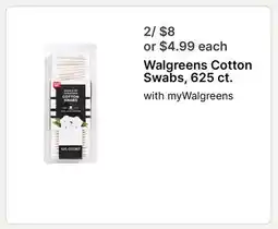 Walgreens Walgreens Cotton Swabs offer