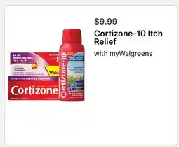Walgreens Cortizone-10 Itch Relief offer