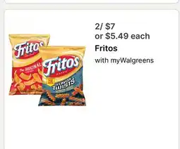 Walgreens Fritos offer