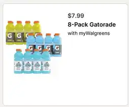 Walgreens 8-Pack Gatorade offer