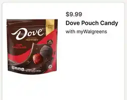 Walgreens Dove Pouch Candy offer