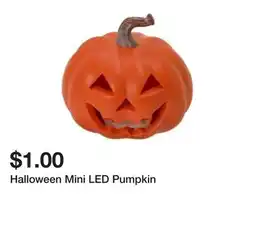 Five Below Halloween Mini LED Pumpkin offer