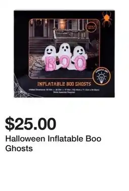 Five Below Halloween Inflatable Boo Ghosts offer