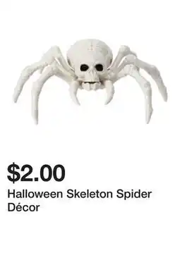 Five Below Halloween Skeleton Spider Décor offer