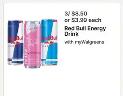 Walgreens Red Bull Energy Drink offer