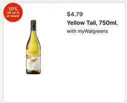 Walgreens Yellow Tail offer