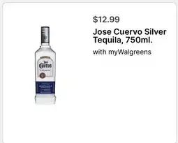 Walgreens Jose Cuervo Silver Tequila, 750ml offer