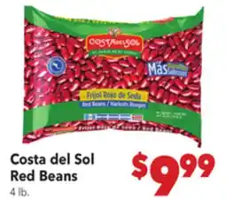 Vallarta Supermarkets Costa del Sol Red Beans offer
