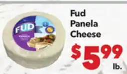 Vallarta Supermarkets Fud Panela Cheese offer