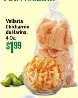 Vallarta Supermarkets Vallarta Chicharrón de Harina offer