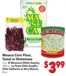 Vallarta Supermarkets Maseca Corn Flour, Tamal or Nixtamasa offer