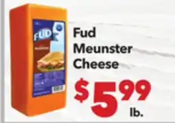 Vallarta Supermarkets Fud Meunster Cheese offer