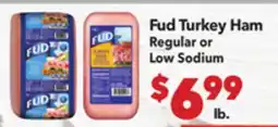 Vallarta Supermarkets Fud Turkey Ham offer