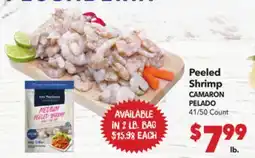 Vallarta Supermarkets Peeled Shrimp offer