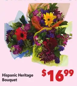 Vallarta Supermarkets Hispanic Heritage Bouquet offer
