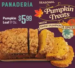 Vallarta Supermarkets Pumpkin Loaf offer