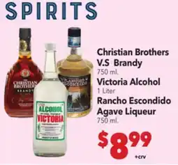 Vallarta Supermarkets Christian Brothers V.S Brandy offer