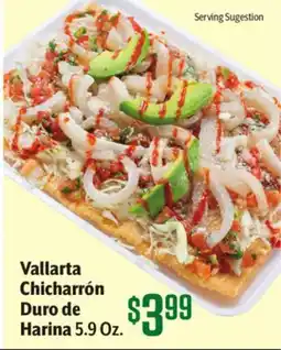 Vallarta Supermarkets Vallarta Chicharrón Duro de Harina offer