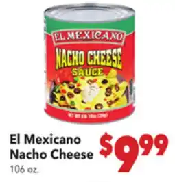 Vallarta Supermarkets El Mexicano Nacho Cheese offer