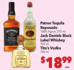 Vallarta Supermarkets Patron Tequila Reposado offer