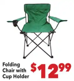 Vallarta Supermarkets Folding Chair with Cup Holder offer