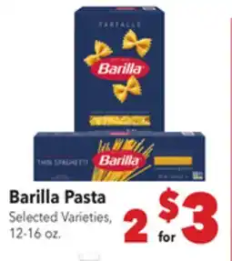 Vallarta Supermarkets Barilla Pasta offer