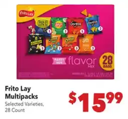 Vallarta Supermarkets Frito Lay Multipacks offer