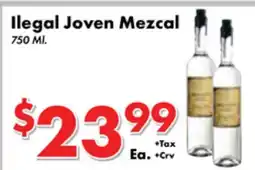 Valley Marketplace Ilegal Joven Mezcal offer