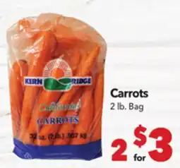 Vallarta Supermarkets Carrots offer