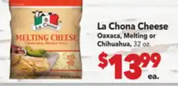 Vallarta Supermarkets La Chona Cheese offer