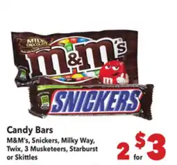 Vallarta Supermarkets Candy Bars offer